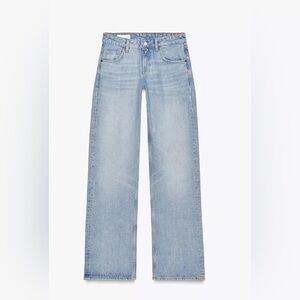 Zara Women’s Light Blue Jeans - USA 6